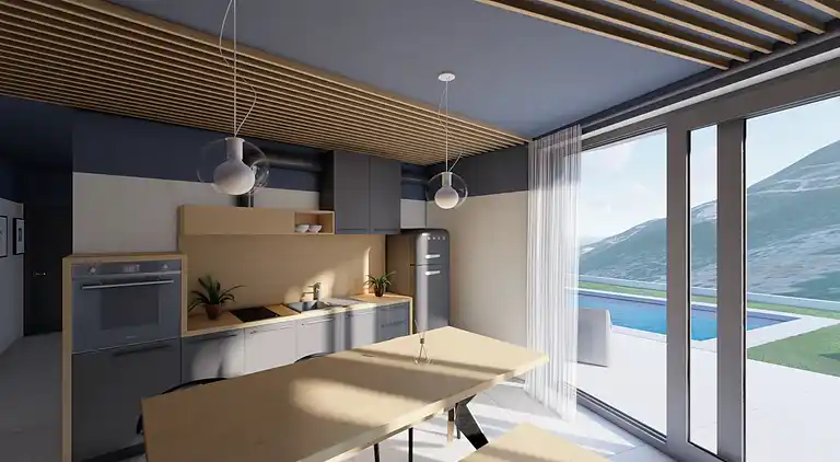 Luxury villa Theros I with private pool