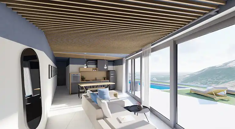 Luxury villa Theros I with private pool