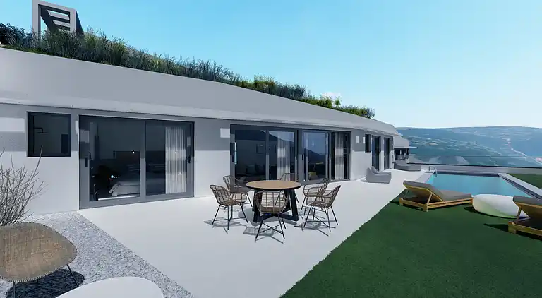 Luxury villa Theros II with private pool