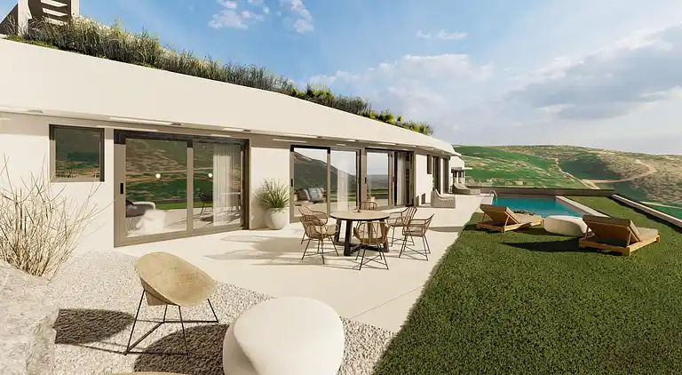 Luxury villa Theros II with private pool