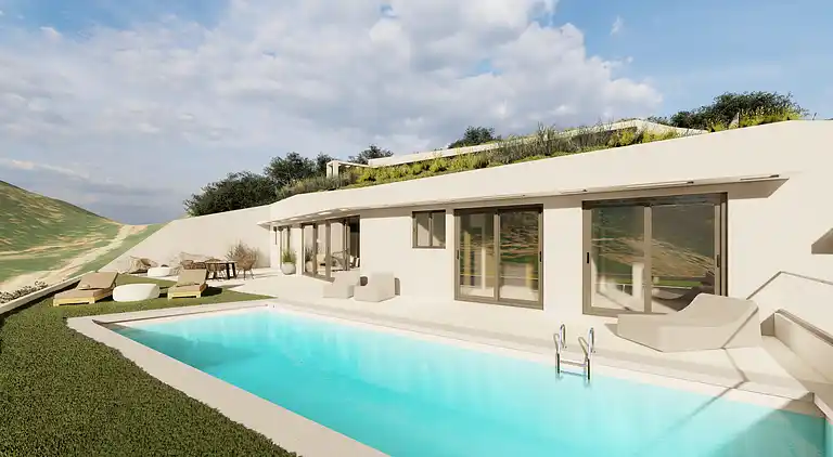 Luxury villa Theros II with private pool