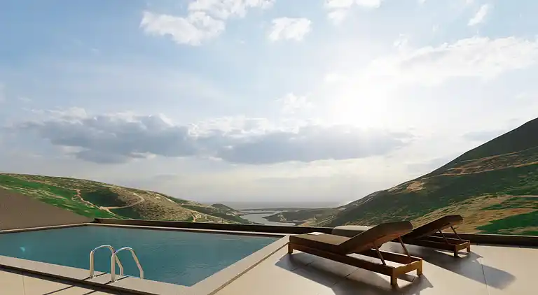 Luxury villa Theros II with private pool