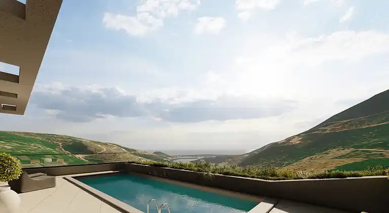 Luxury villa Theros II with private pool