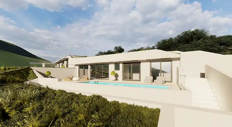 Luxury villa Theros II with private pool