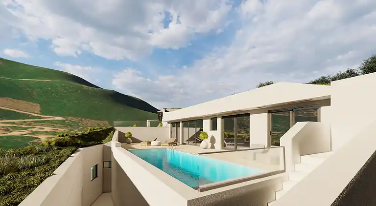 Luxury villa Theros II with private pool