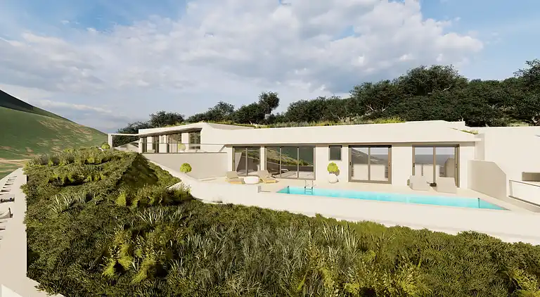 Luxury villa Theros II with private pool