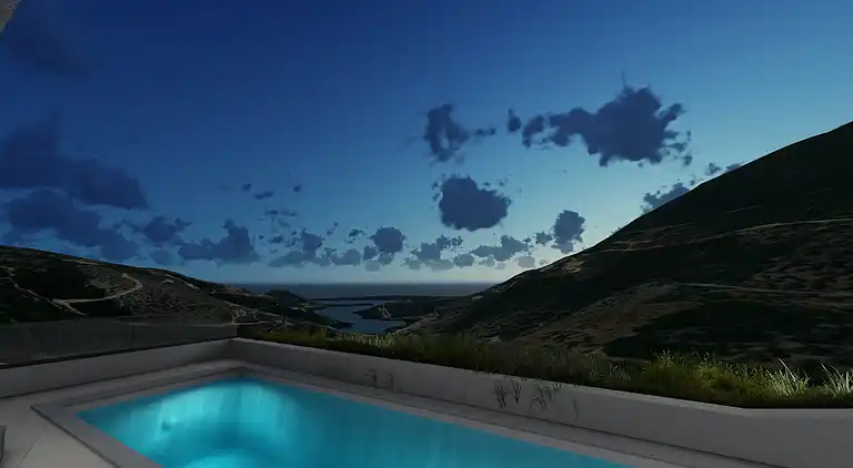 Luxury villa Theros II with private pool