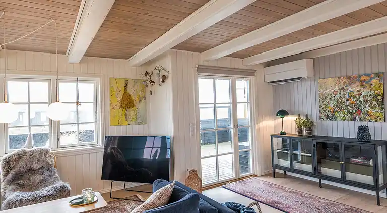 Sommerhus ved Rindby Strand