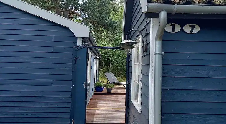 Charmerende sommerhus nær stranden