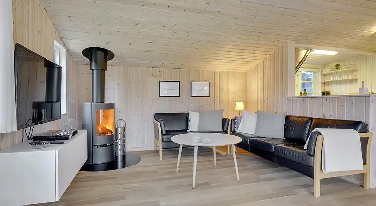 Sjarmerende hytte nær vann