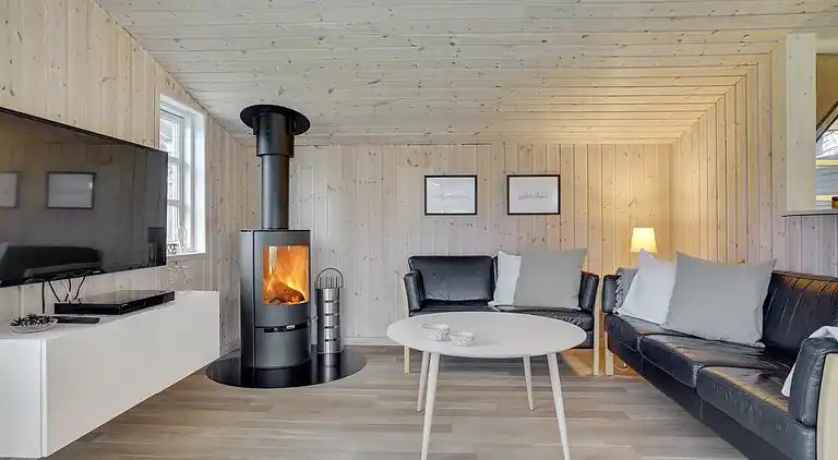 Sjarmerende hytte nær vann