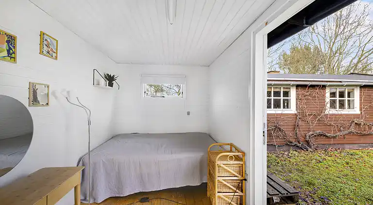 Hyggeligt sommerhus tæt på skov og strand