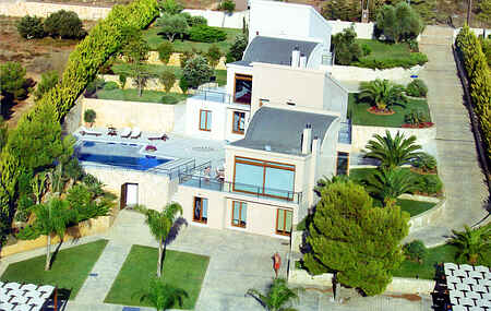 Villa de luxe avec piscine à La Canée (Angels Villa)