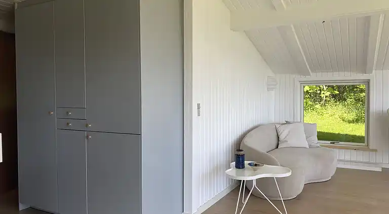 Sommerhus nær vannkanten på Bornholm