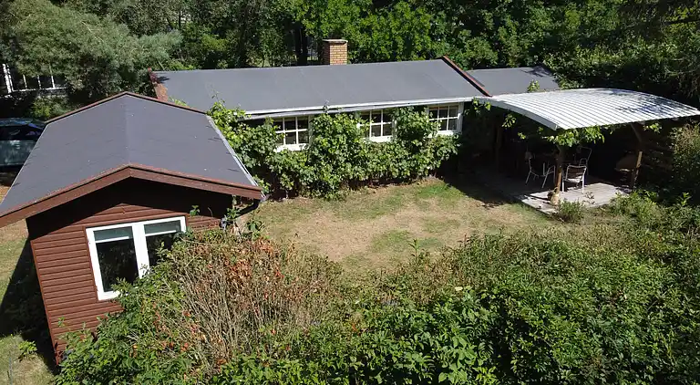Hyggeligt sommerhus tæt på skov og strand