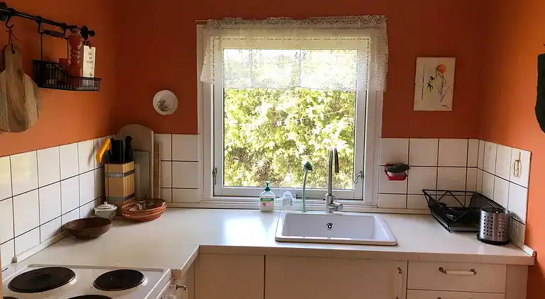 Gemütliches Ferienhaus an einem schönen Strand