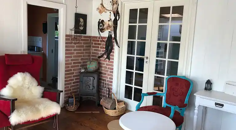 Gemütliches Ferienhaus an einem schönen Strand