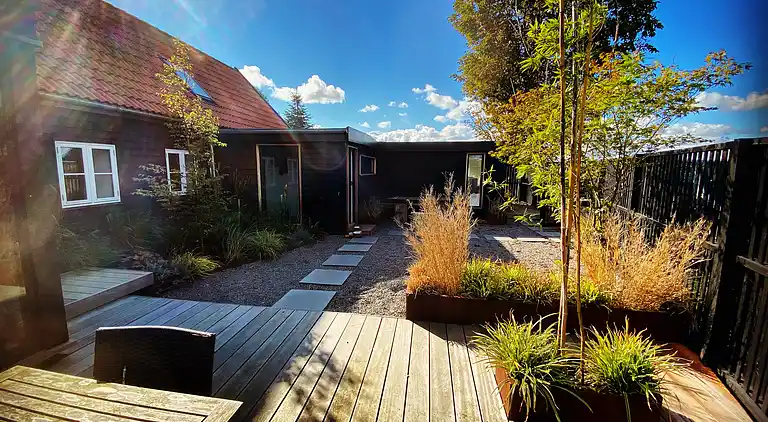 Lyxigt sommarhus på vacker skogsmark