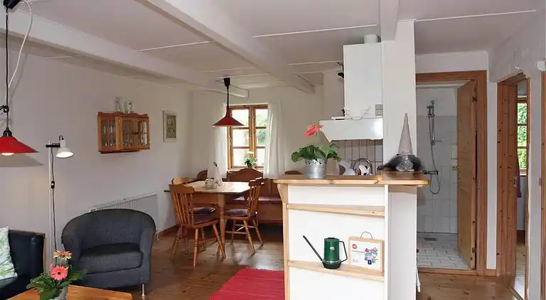 Ferielejlighed i fredelige omgivelser