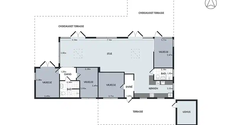  Meerblick in Strandnähe, Schönes Haus