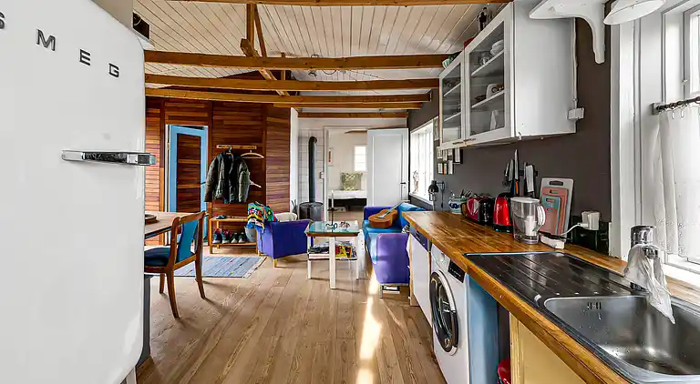 Sommerhus på Bornholm direkte ud til havet