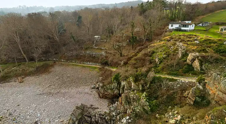 Sommerhus på Bornholm direkte ud til havet