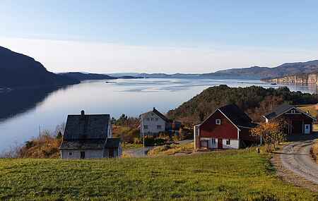 Ferienhaus in Holmefjord