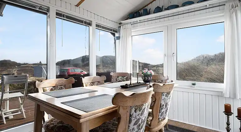 Holiday idyll between fjord and sea