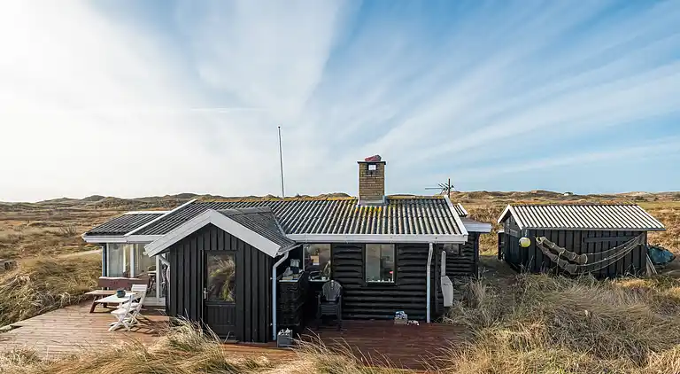 Holiday idyll between fjord and sea