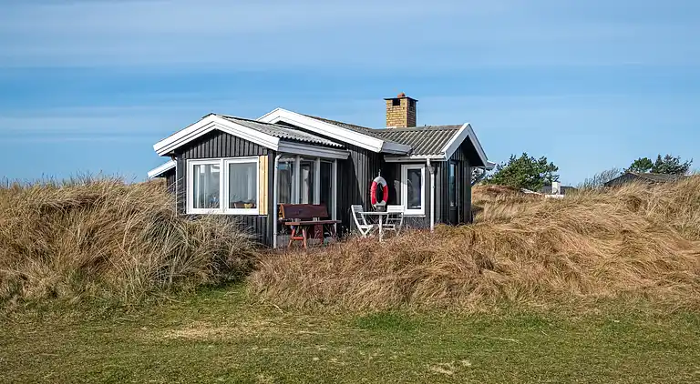 Holiday idyll between fjord and sea