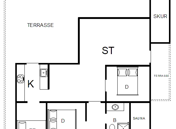 Casa vacanze in Houstrup