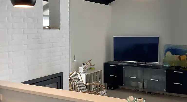 Schönes Ferienhaus auf großem Strandgrundstück