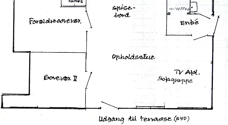 Stor ferielejlighed på Bornholm