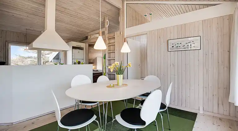 Sommerhus med havutsikt i sanddynene