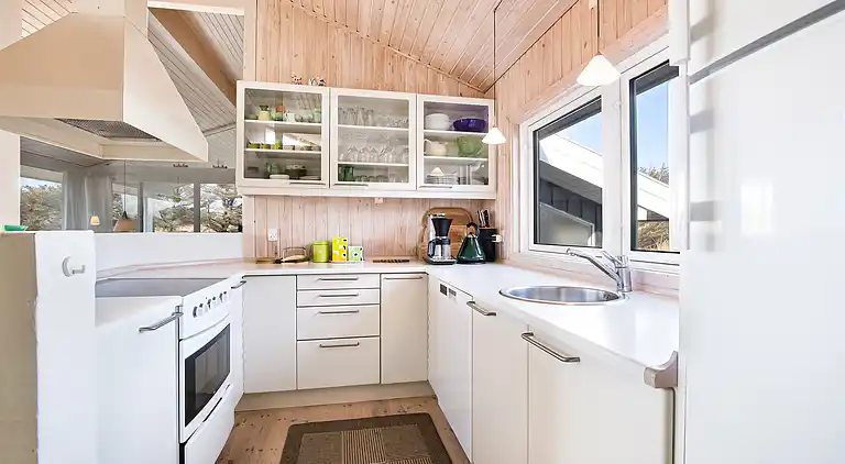 Sommerhus med havutsikt i sanddynene