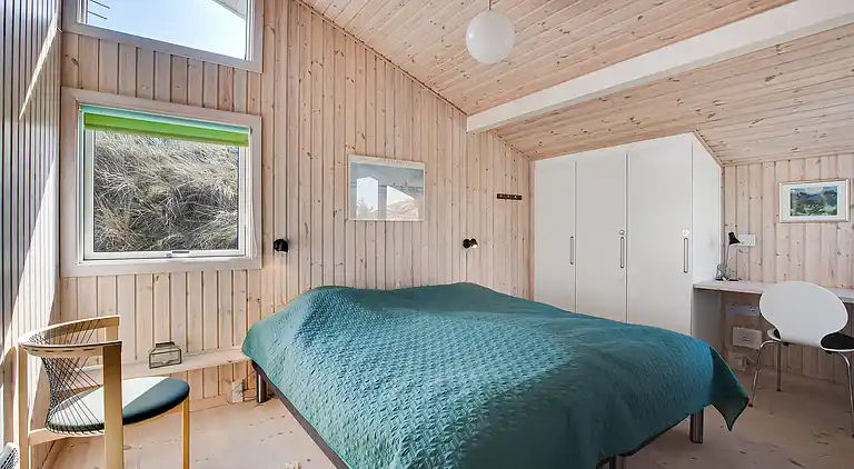 Sommerhus med havutsikt i sanddynene