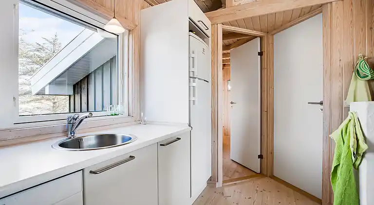 Sommerhus med havutsikt i sanddynene