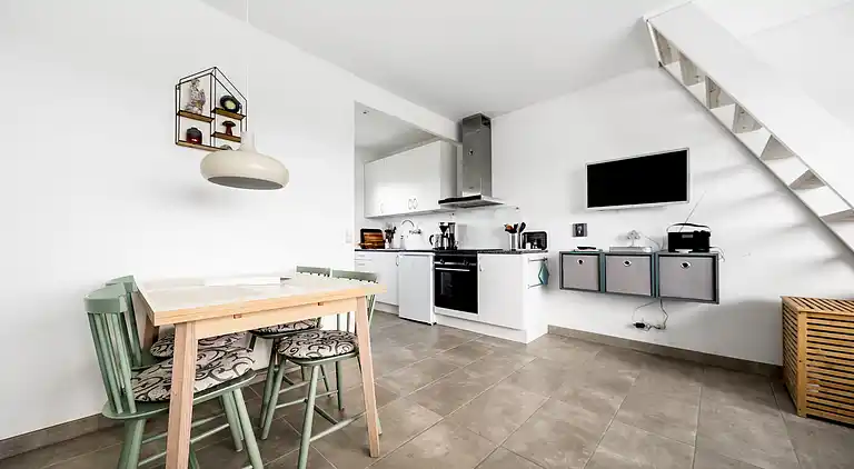 Bornholmsk ferielejlighed med havudsigt