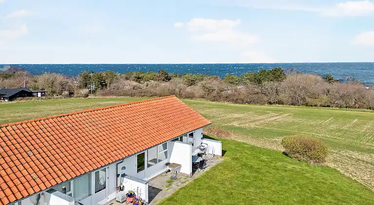 Bornholmsk ferielejlighed med havudsigt