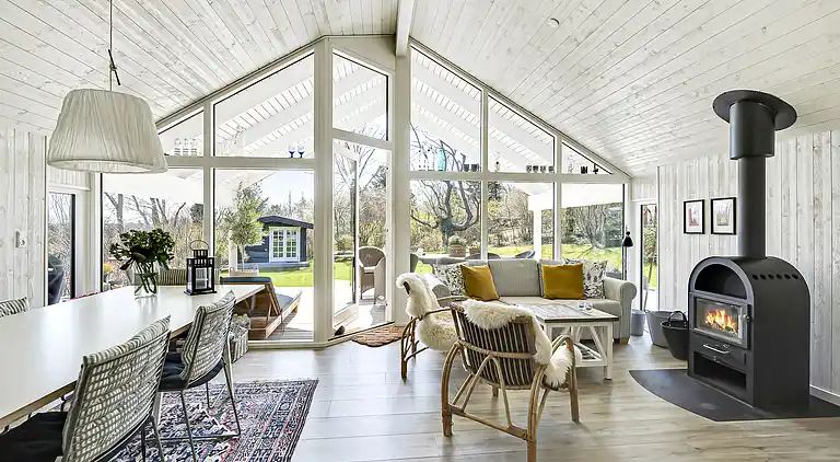 Ferienhaus in fußläufiger Entfernung zum Wasser