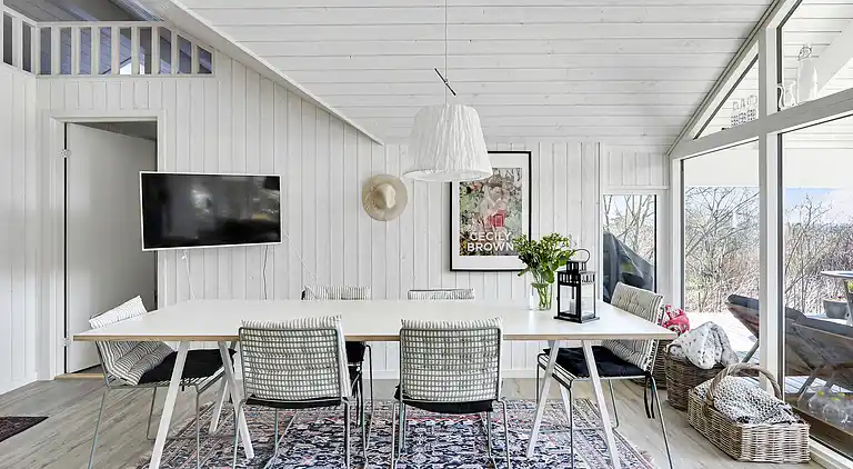 Ferienhaus in fußläufiger Entfernung zum Wasser