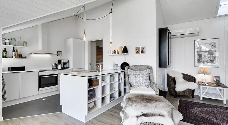 Ferienhaus in fußläufiger Entfernung zum Wasser