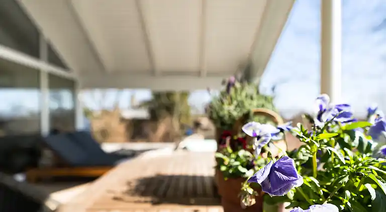 Ferienhaus in fußläufiger Entfernung zum Wasser