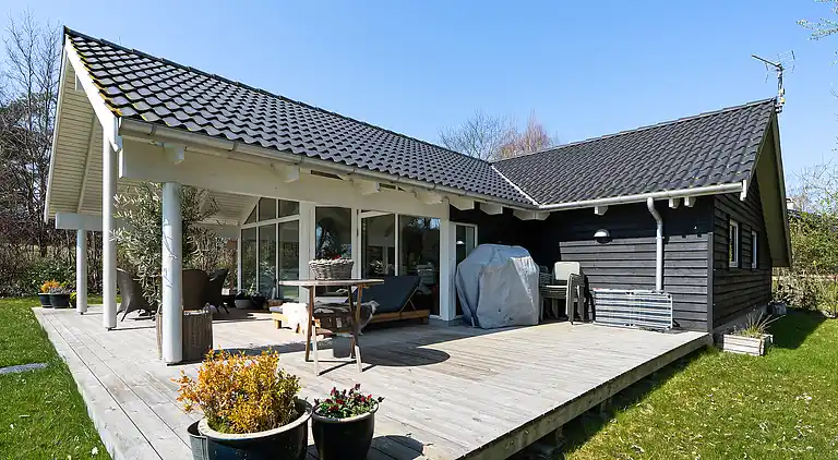 Ferienhaus in fußläufiger Entfernung zum Wasser
