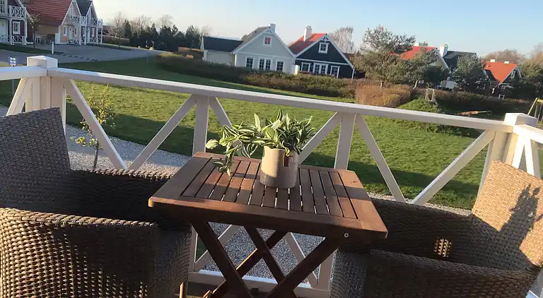 Charmerende rækkehus ved strand, skov og natur 