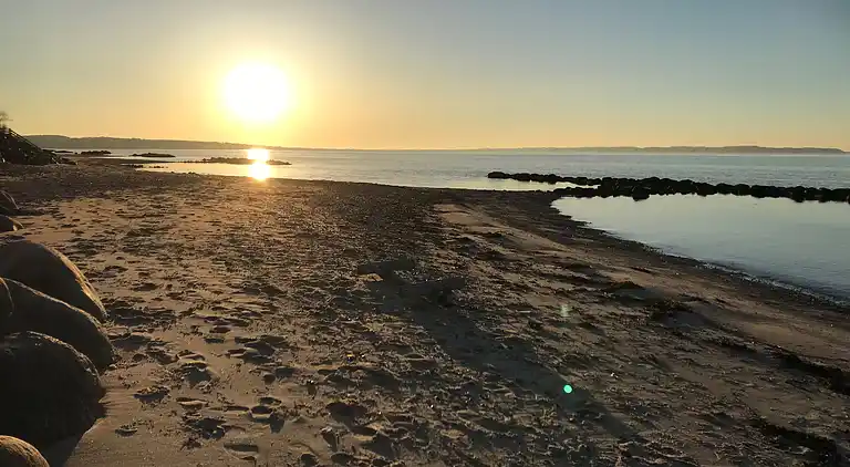 Charmerende rækkehus ved strand, skov og natur 