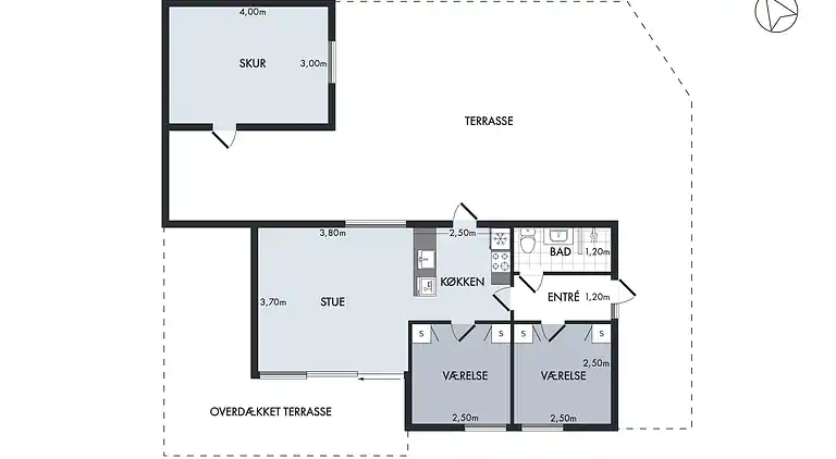 Familievenligt sommerhus tæt på vandet