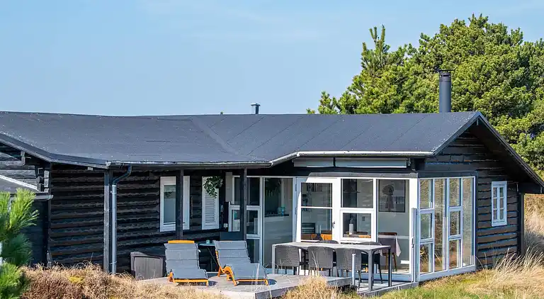 Sommerhus ved Rindby Strand