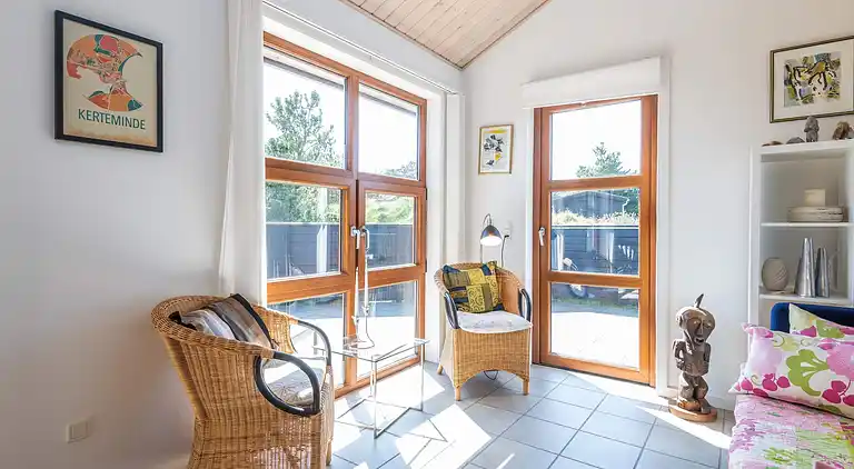 Sommerhus ved Rindby Strand