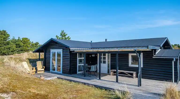 Sommerhus ved Rindby Strand
